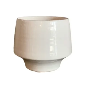 Vida pot blanc brillant S